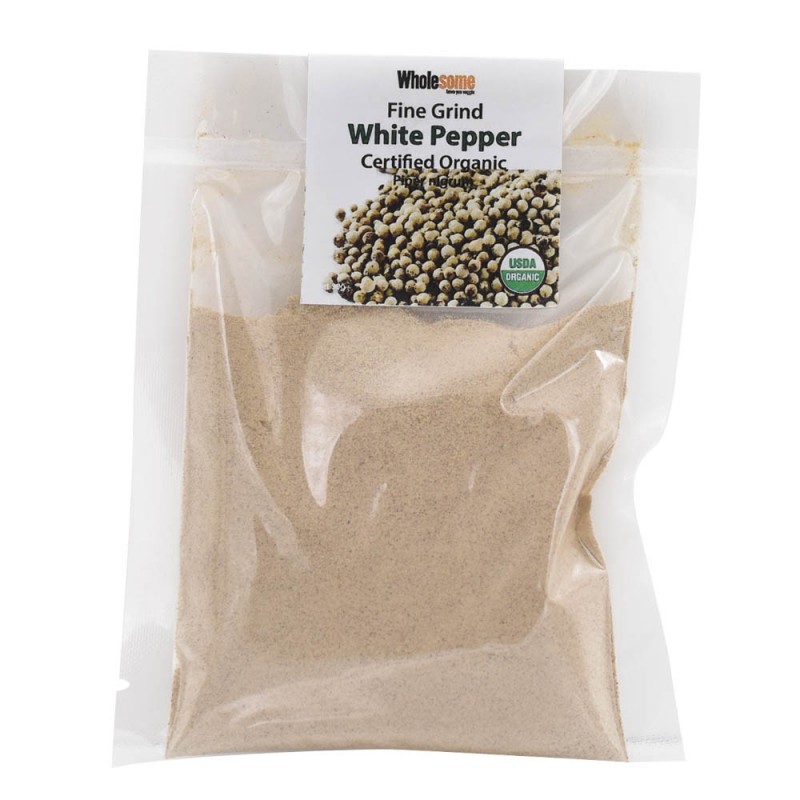 Wholesome - 有機白胡椒粉 Organic Fine Grind White Pepper