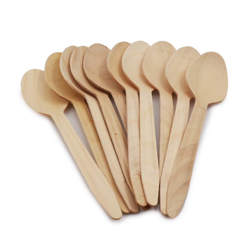 Oops - 即棄木羮 Disposable Table Wooden Spoons 